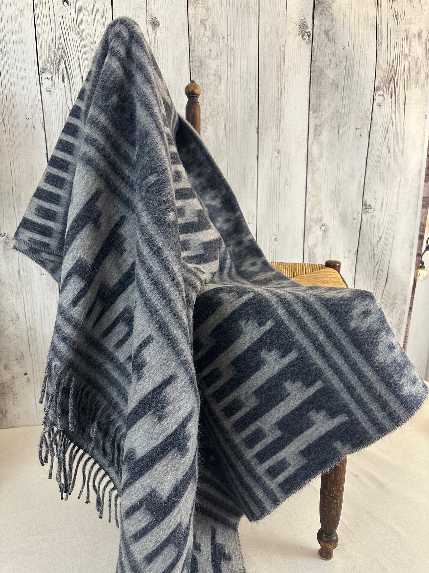 Valenza Throw with llamas