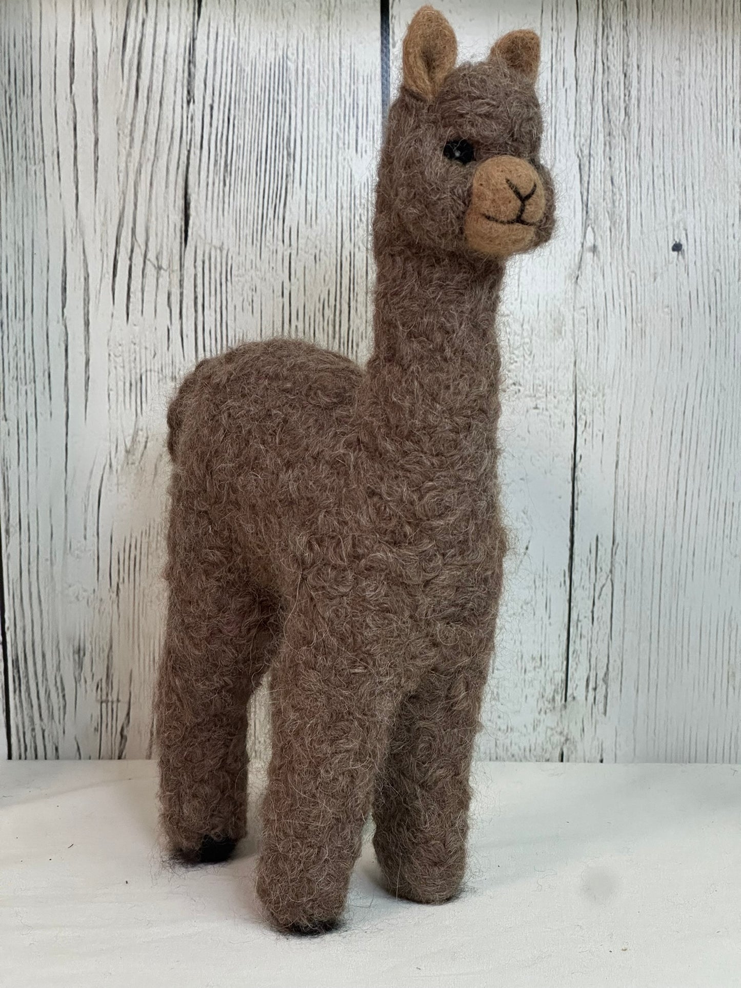 Large Felted Alpaca