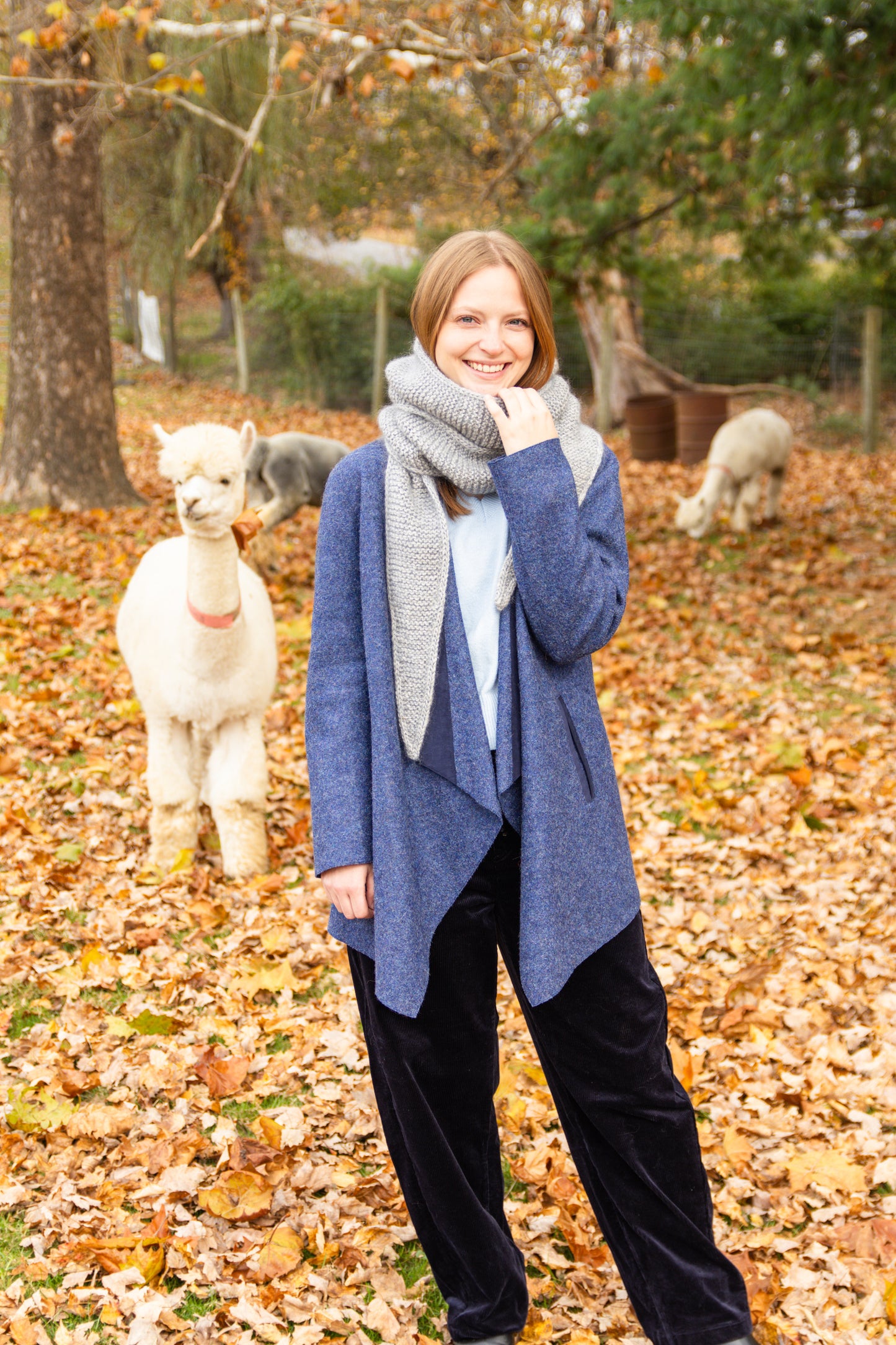 Salerno Scarf With a Hood