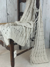 Load image into Gallery viewer, Fano Hand Knitted Stole
