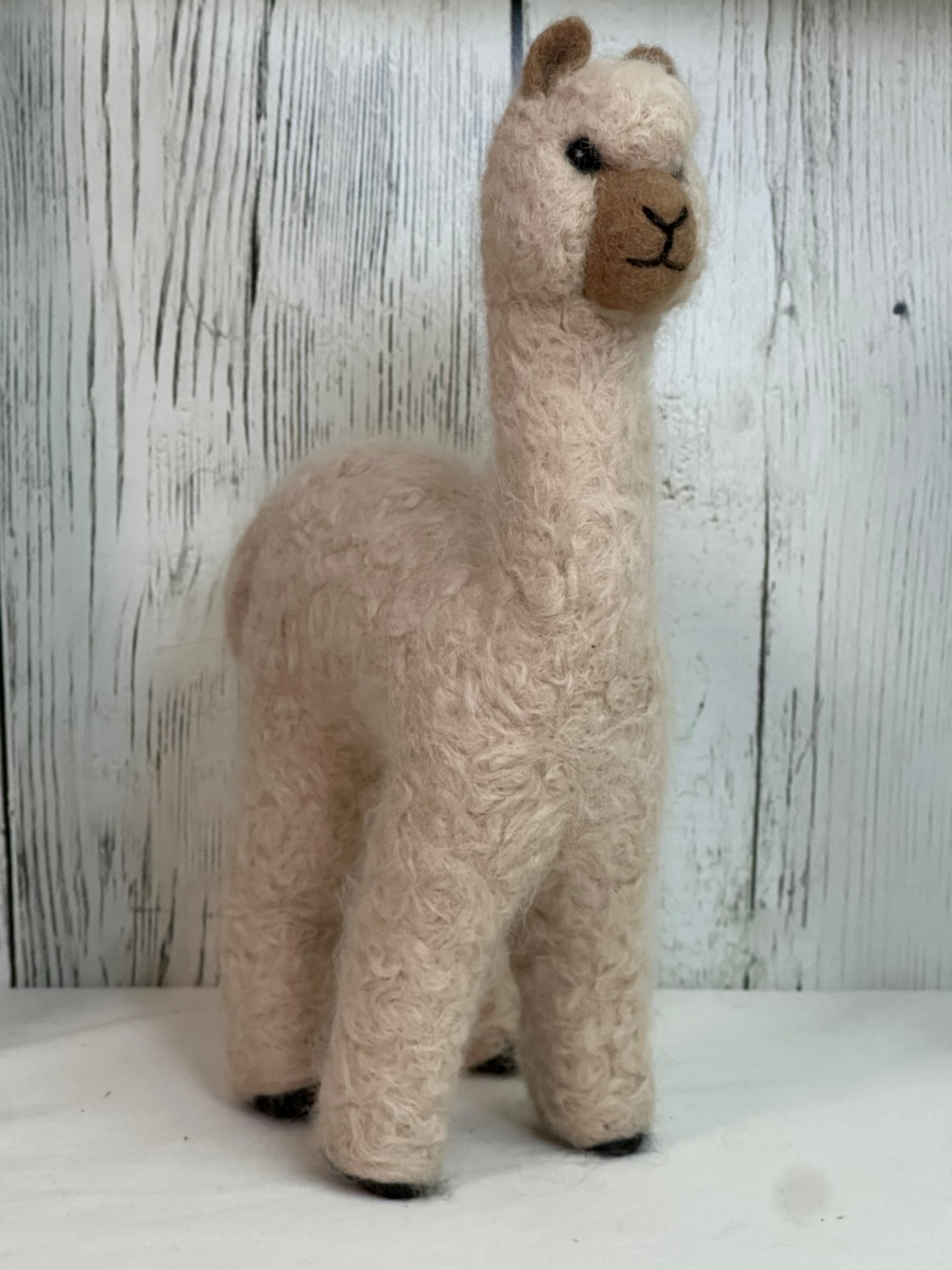 Large Felted Alpaca