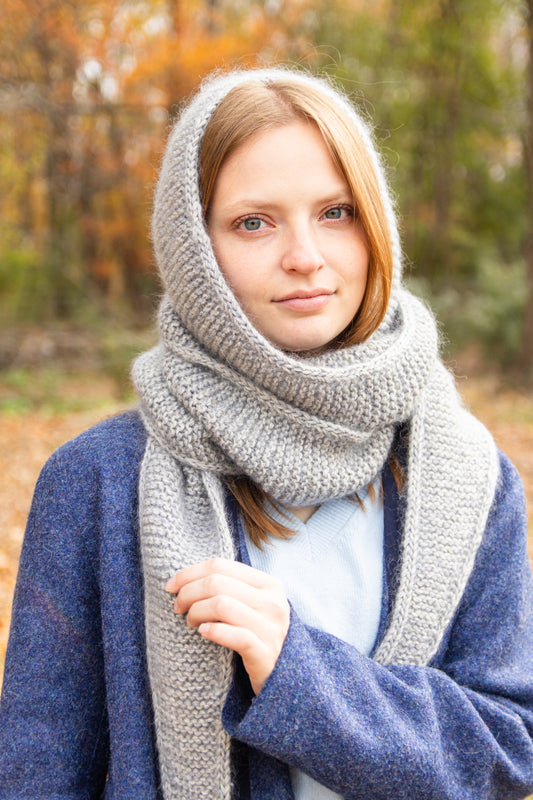 Salerno Scarf With a Hood
