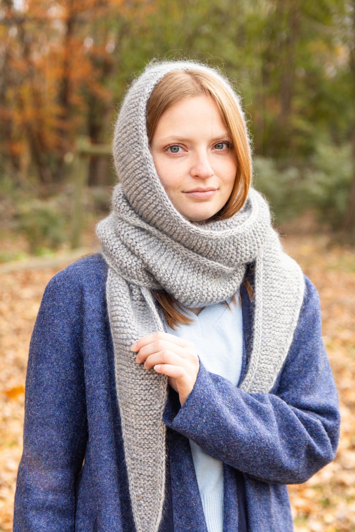Salerno Scarf With a Hood