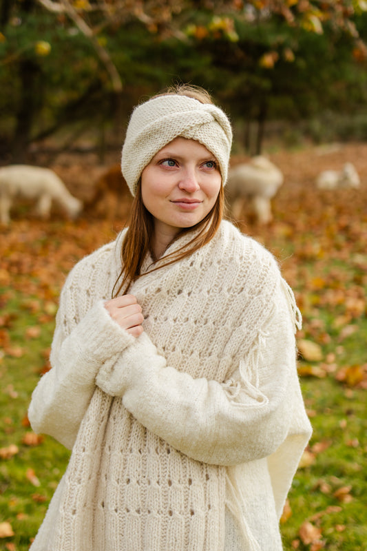 Fano Hand Knitted Stole